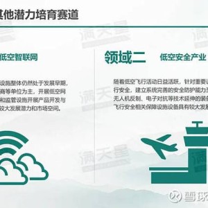 开拓消费新场景低空领域的地方布局