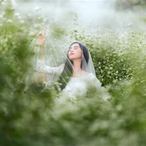 荞麦花开：植物灵感服装设计